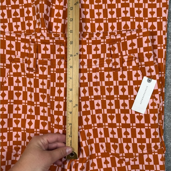 Maeve NWT The Naomi Wide Leg Flare Printed Pant Size 0 - Picture 4 of 9